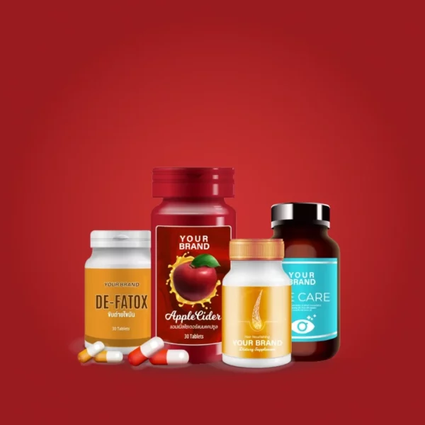 Branding Supplement Tablets Product